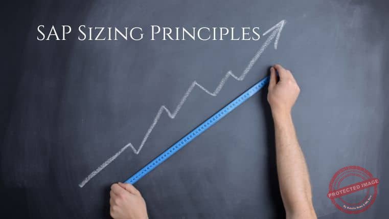 SAP Sizing Principles